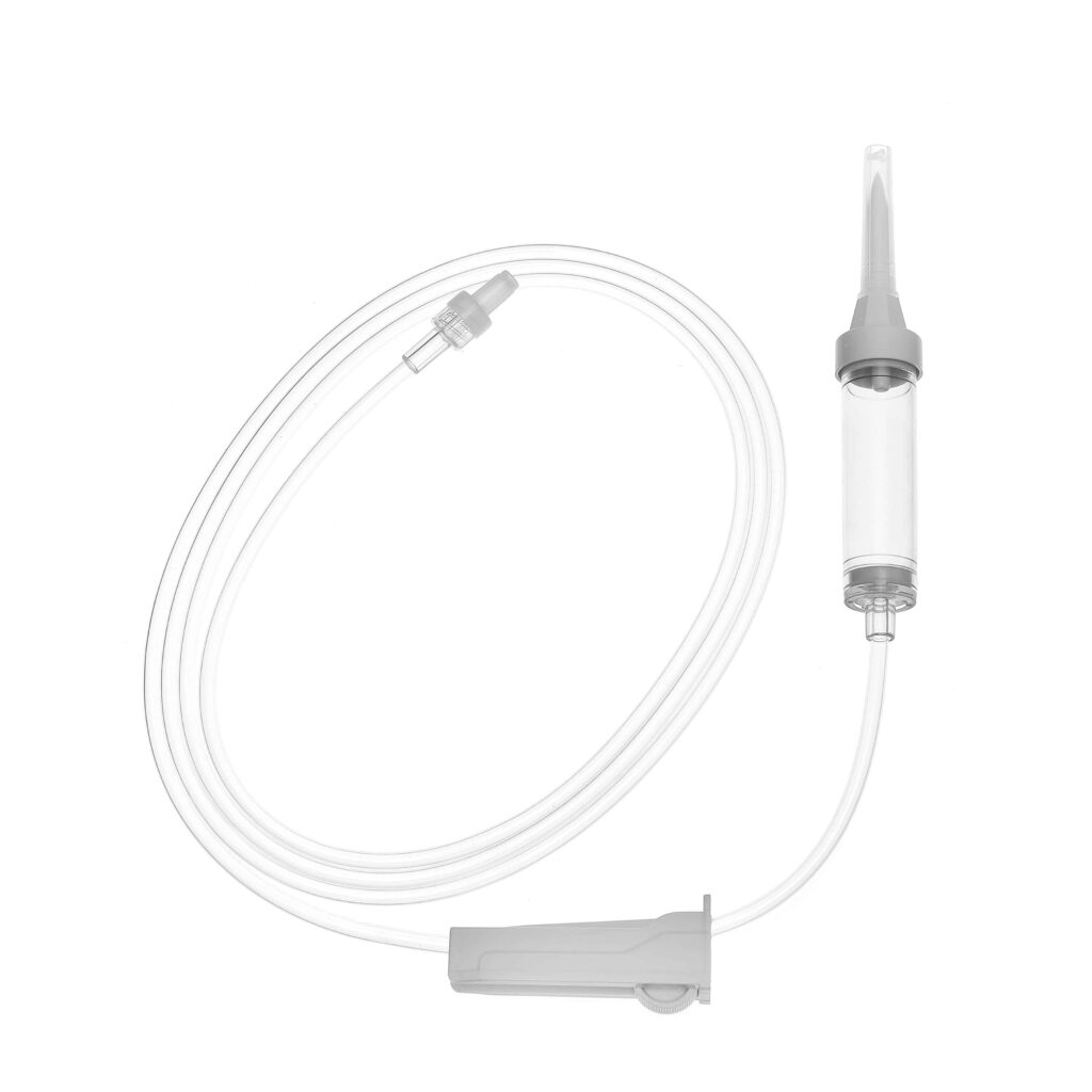 I.V. Infusion Set – Vented/Non-Vented (with Y Connector & Luer Lock)