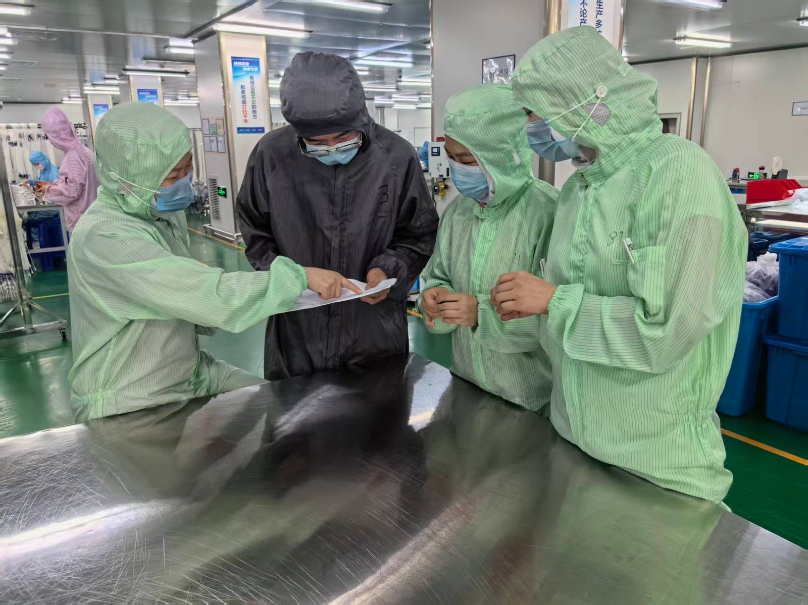 BQ Plus Medical on-site production process review