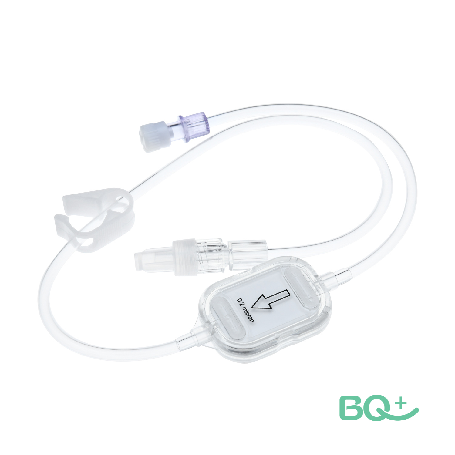 BQ Plus filtered extension set on a white background