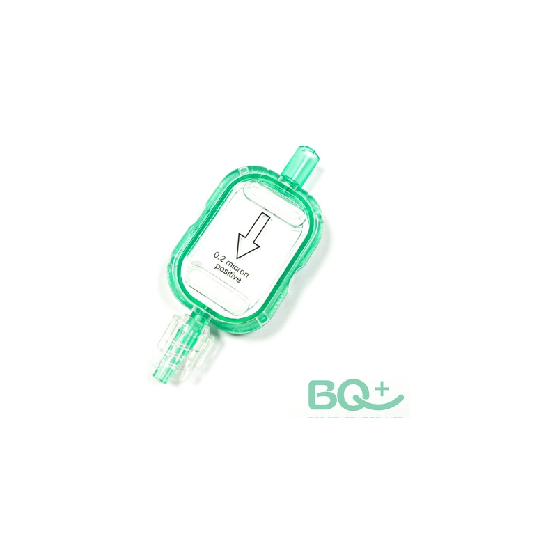 BQ Plus AFRM-0.2-G-01 positive-charge 0.2 micrometre filter on white background