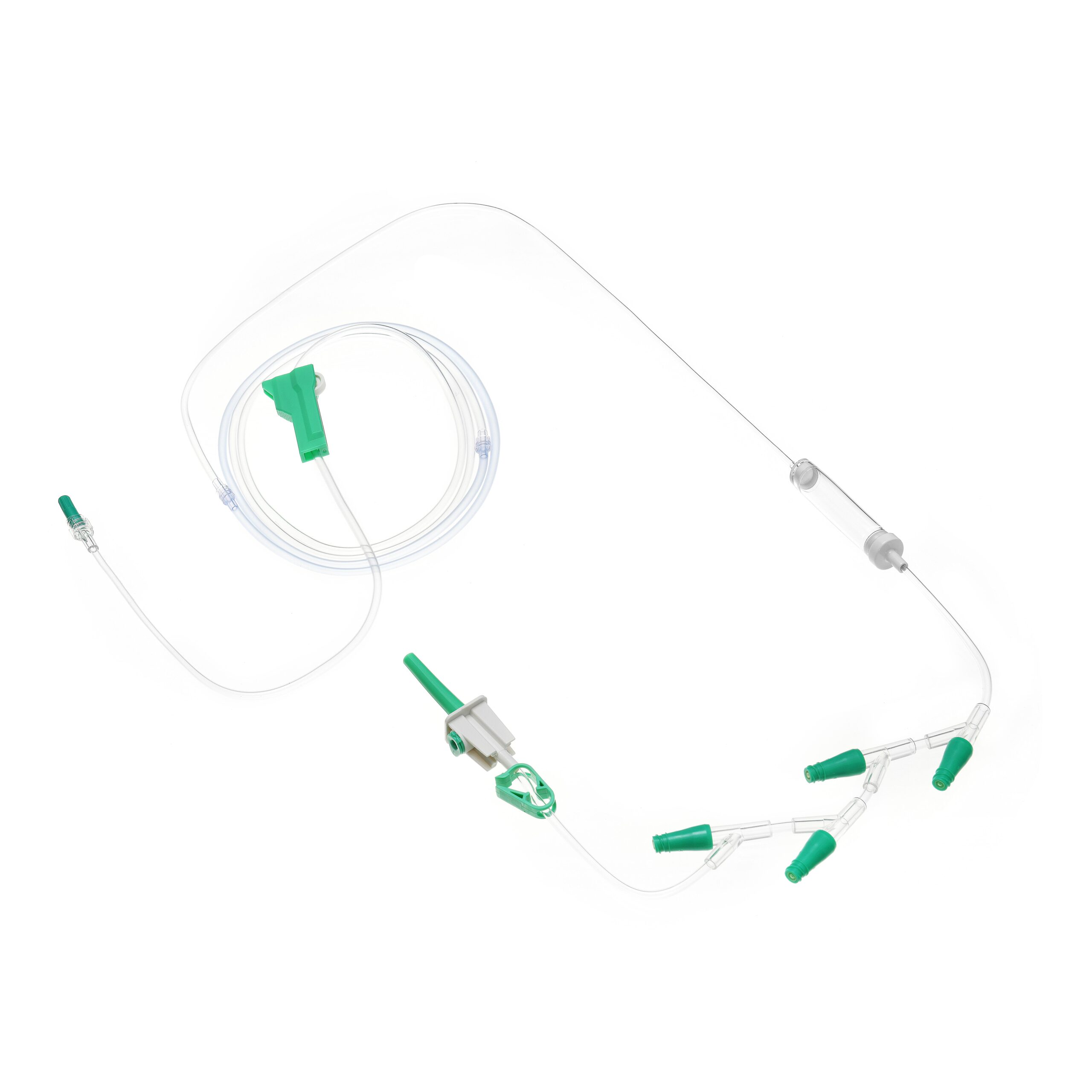 Representative BQ Plus Needle-free Valve Infusion Sets configuration