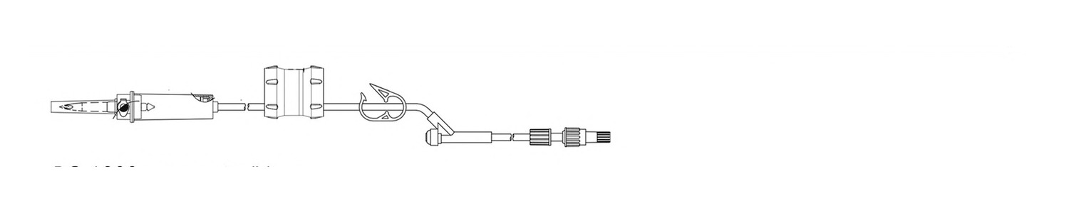 BQ Plus gravity infusion set combination example 5
