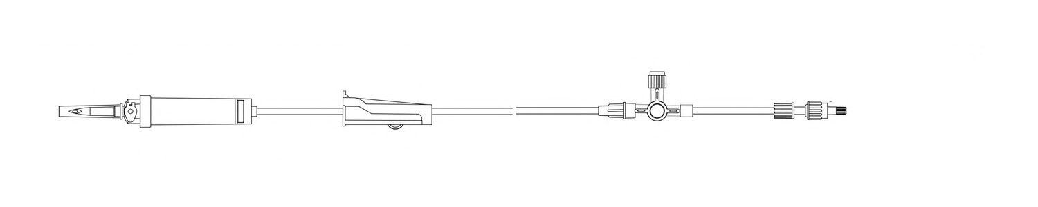 BQ Plus gravity infusion set combination example 10