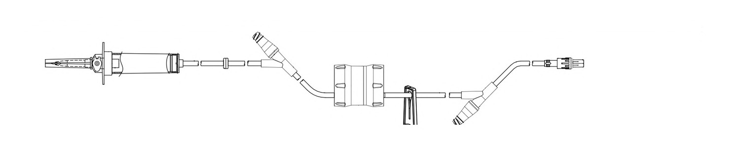 BQ Plus gravity infusion set combination example 11