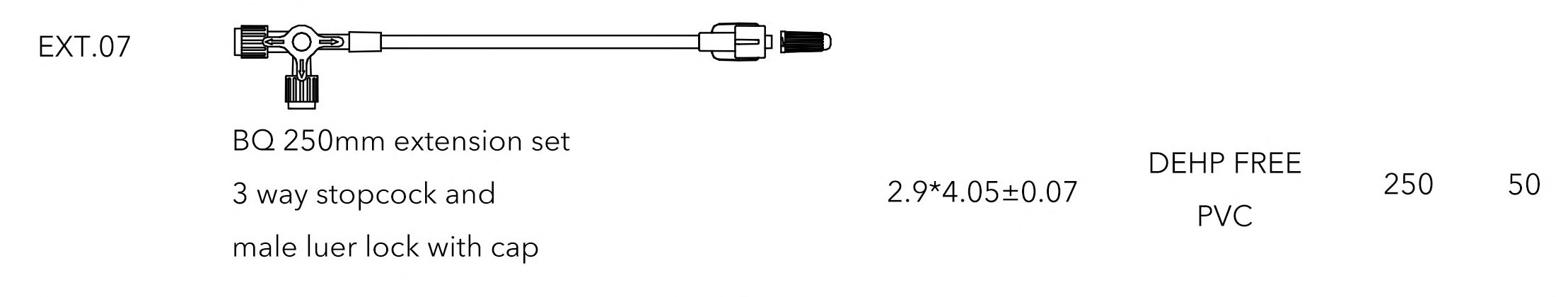 BQ Plus EXT.07 catalog extension set diagram and configuration