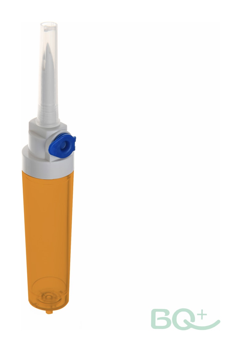 BQ Plus A1 amber Amber drip chamber