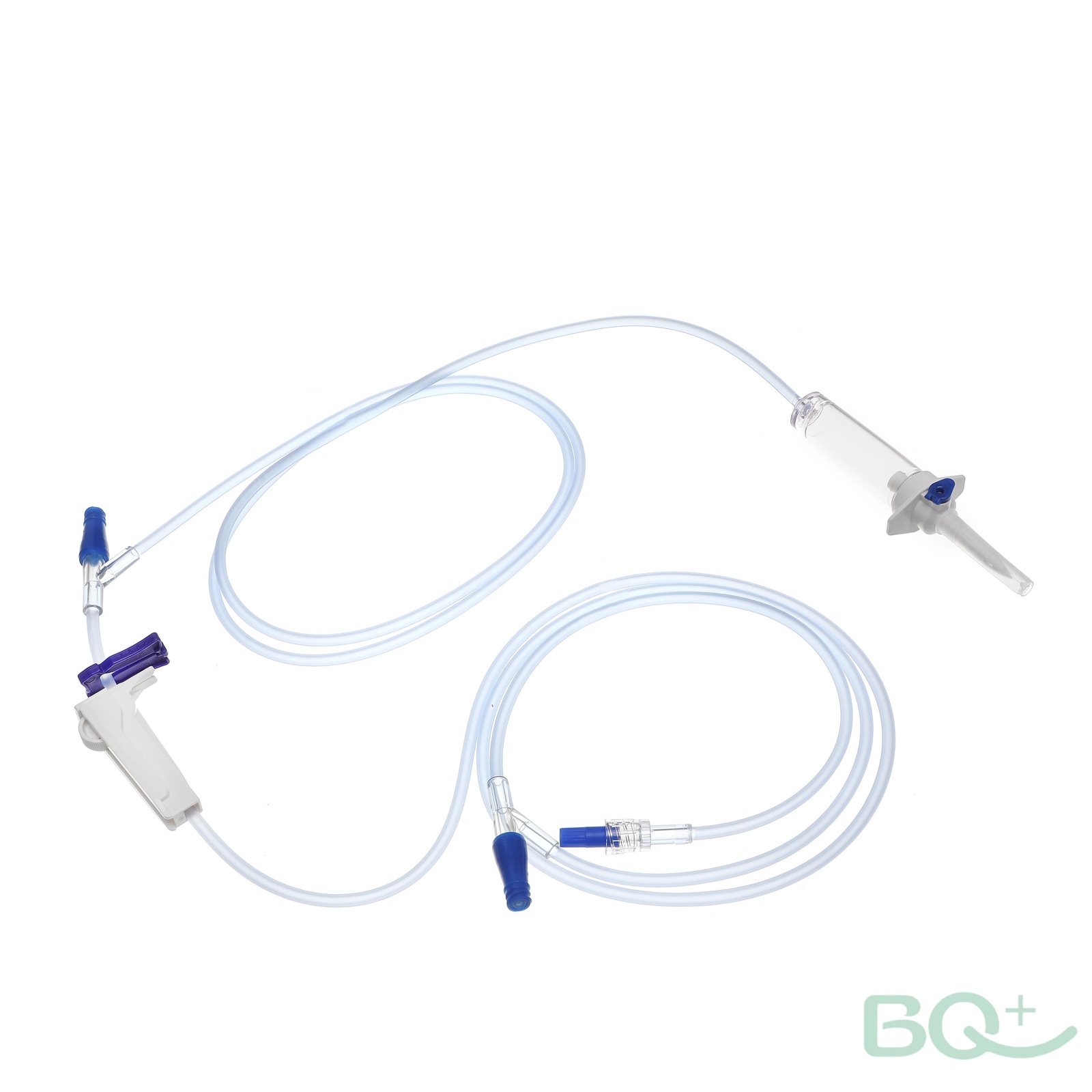 Representative standard BQ Plus pump administration set configuration