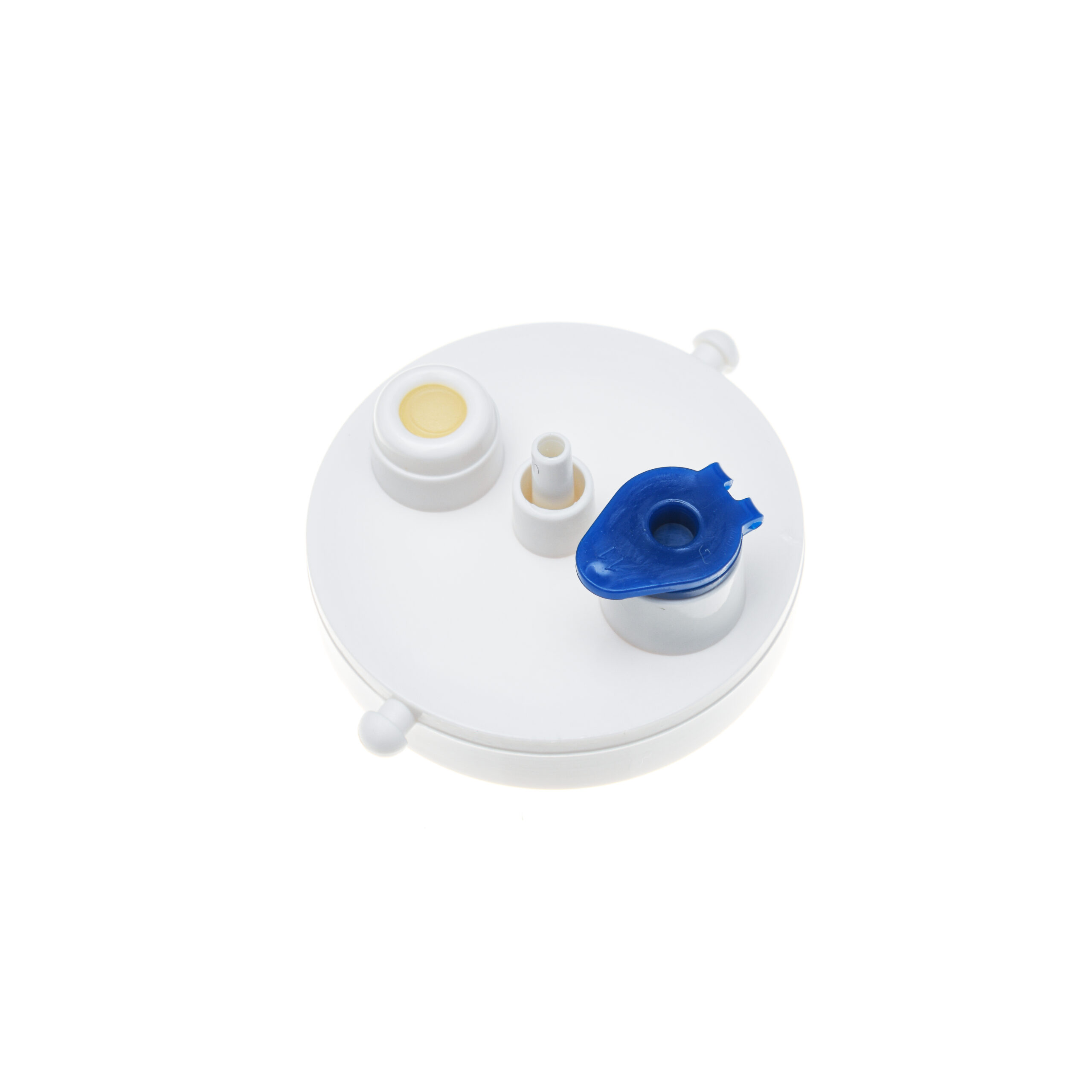 Needle-free burette upper cover